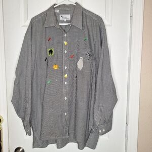 Mili designs Halloween Shirt Size 1X